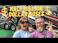 You HAVE TO See These!!! Half Million Dollar RV Buses - Florida RV SuperShow