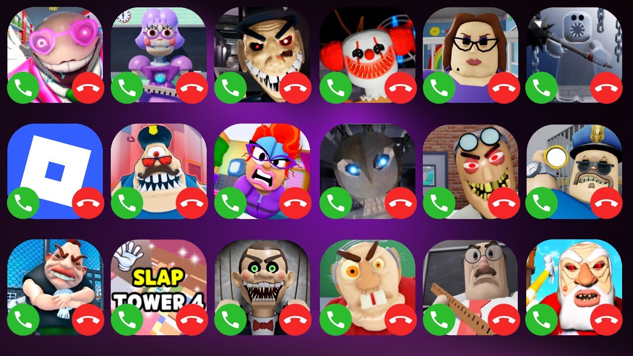 MR YUMMY'S.Miss Ani-Tron's .SIR SCARY'S.MR CRAZY'S.SUZIE'S DAYCARE.The Castle Fortress.Roblox.