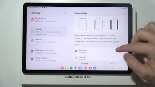 Samsung Tab S10 FE/FE+ How to Find & Manage Display Settings screenshot 4