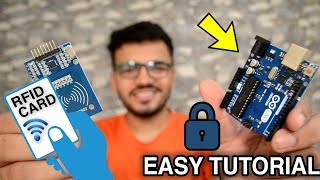 [HINDI] How To Make RFID (Smart Card) Door Lock using Arduino | Arduino Project For Beginners 2019