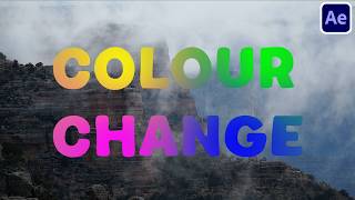 Full Color changing Text Animation Tutorial | Adobe After Effects 2026 Update
