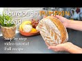 Beautiful and healthy #sourdough PUMPKIN Bread with Whole Wheat flour #sourdoughbaking #breadrecipe