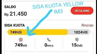 Cara Cek Pulsa dan Kuota di Kartu Indosat 2019