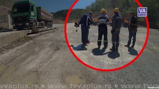 Napad Na Ekipu Tv Va Plus U Kamenolomu U Prijezdiću