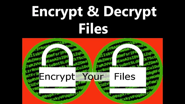 Encrypt and Decrypt Files Using CMD | Command Prompt Encryption Decryption | Secure your data