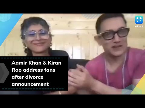 Aamir Khan & Kiran Rao address fans after divorce announcement
