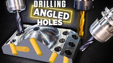 Tips on Drilling PERFECT Angled Holes with Flat Bottom Drills