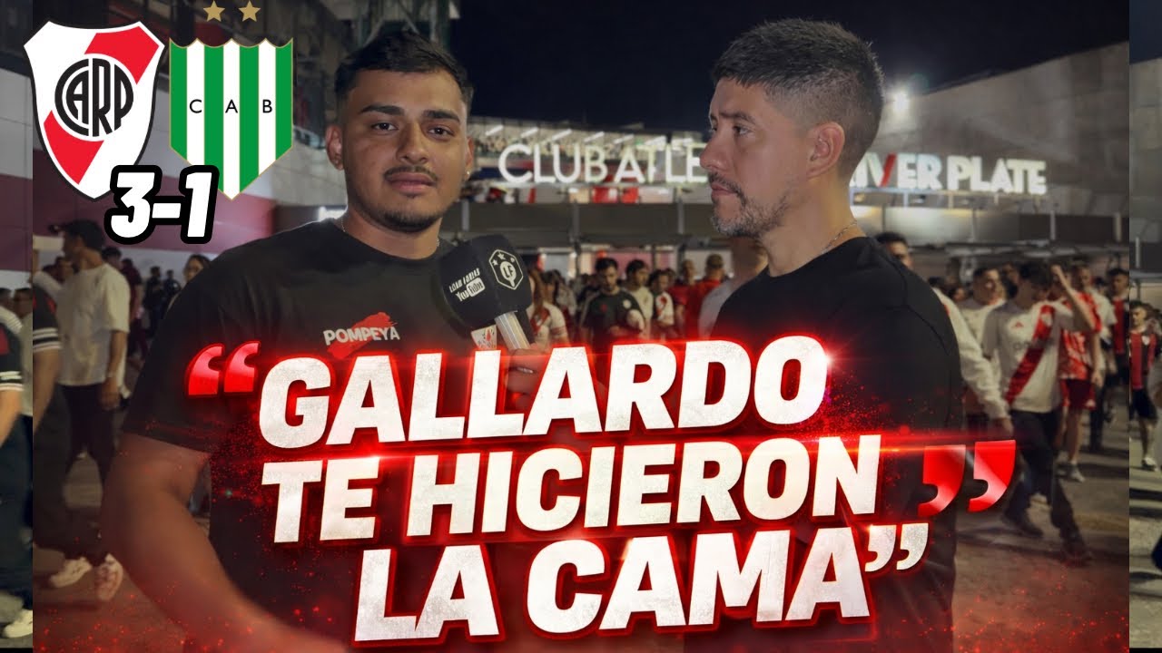 “LE HICIERON LA CAMA” | RIVER 3 - 1 BANFIELD | REACCIÓN CON LOS HINCHAS 