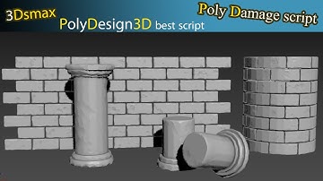 polydamage script use in 3dsmax