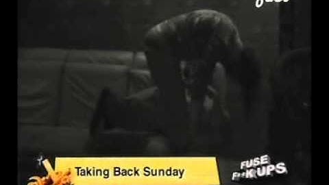 Taking Back Sunday on Fuse Fuckups