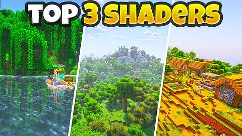 Top 3 Minecraft Shaders for Ultra Realistic Graphics! 2025#Minecraft #MinecraftShaders #Gaming