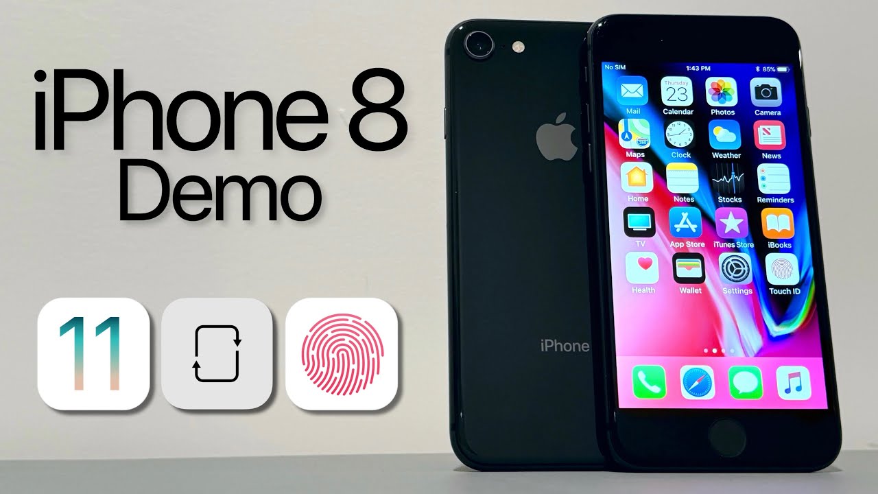 Exploring a DEMO Model iPhone 8 Running iOS 11.0!