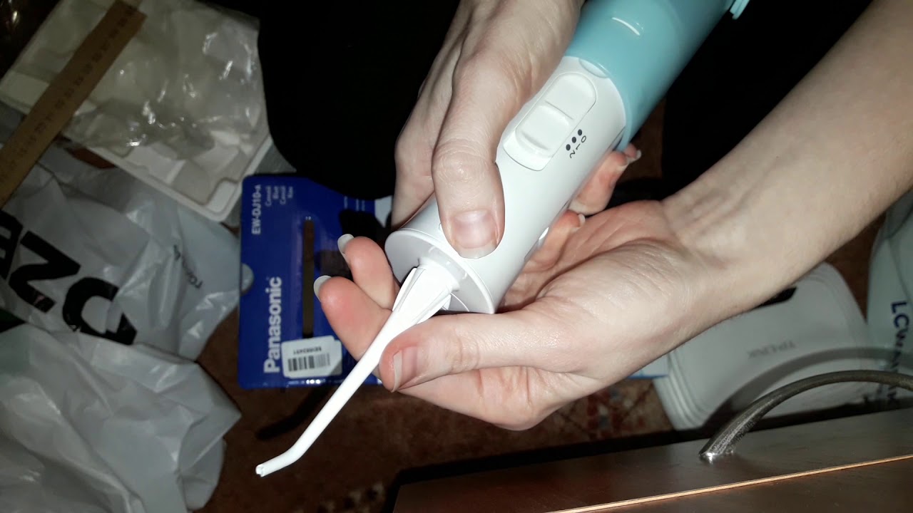 Обзор Ирригатор PANASONIC EW-DJ10-A520 из Rozetka