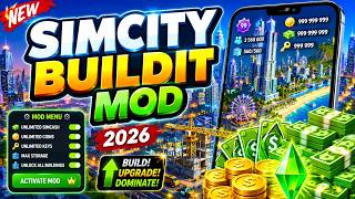 SimCity BuildIt Hack Mod APK 🚀 Unlimited Simoleons, Cash & Keys iOS & Android