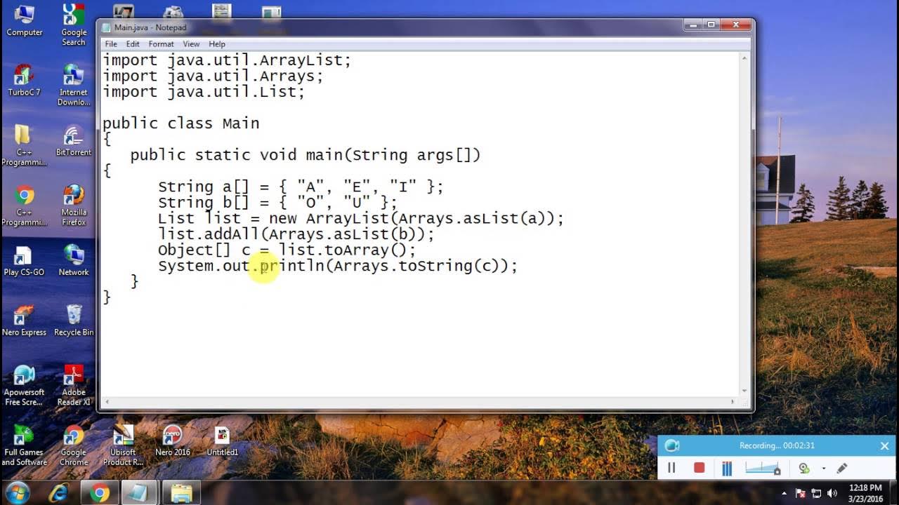 Write A Java Program To Merge Two Arrays 39 - YouTube