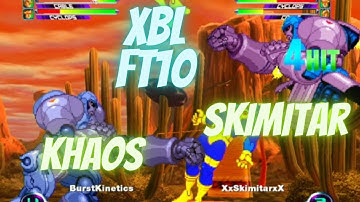 MvC2 - Khaos vs Skimitar XBL FT10 01/22/2023
