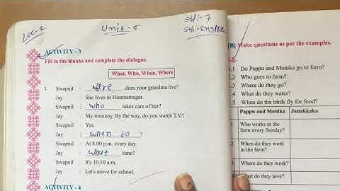 STD 7 English unit 5 video 2