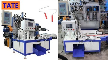 Automatic Roller Brush Frame CNC Bending Machine—Fully Automatic Handle Assembly Line in Bolivia USA
