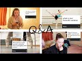 Q&A throughout my day as a ballet student