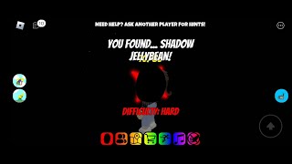 How to find Shadow Jellybean in Find the Jellybeans | Roblox