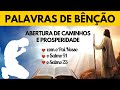 Palavras de bênção para abertura de caminhos e prosperidade - A Moment of prayer