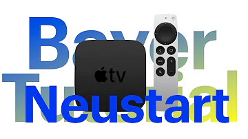 Wie kann ich Apple TV neu starten?