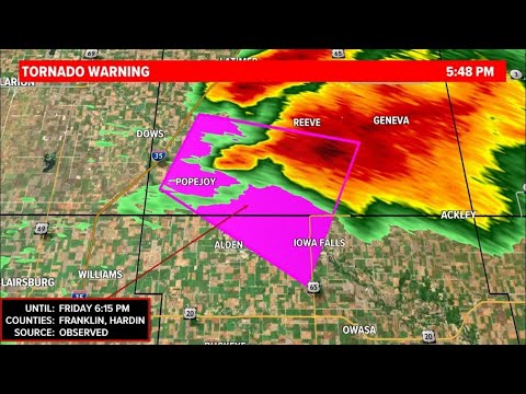 LIVE FORECAST: Severe Storms possible Friday evening - YouTube