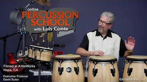 Thumbnail of Luis Conte bolero conga lección