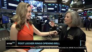 Mary Dillon, CEO & President at Foot Locker Joins NYSE TV Live