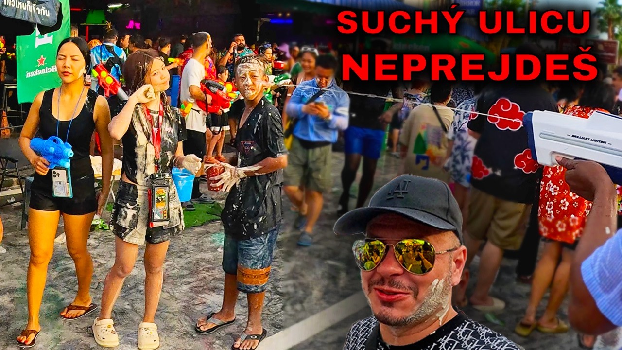 Najväčší vodný festival na svete | Pattaya, Thajsko