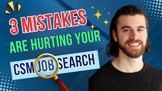STOP making these 3 MISTAKES when getting a customer success job