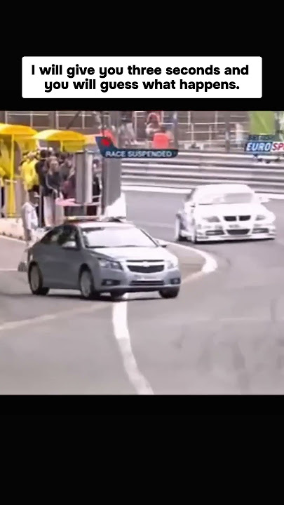 This driver crashed into the safety car in the race and causing a new safety car
