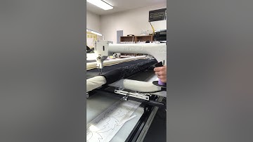 A1 Quilting Machines Running a Pantograph