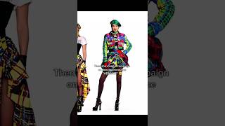 From confusion to iconic correction ✨😮 #versace #fashion #model #runway #supermodel #edit #shorts