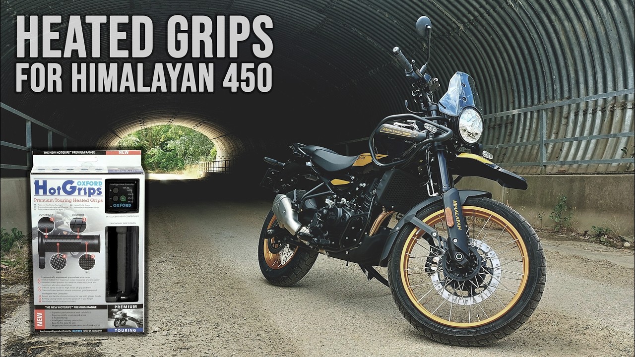HEATED GRIPS for ROYAL ENFIELD HIMALAYAN 450 [ * WORKSHOP * ]