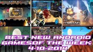 TOP 6 NEW FREE ANDROID GAMES OF THE WEEK - 4th October 2014