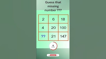 Guess that missing number???   #math #shorts #viral #guessthenumber #tricks  #mathpuzzle #study