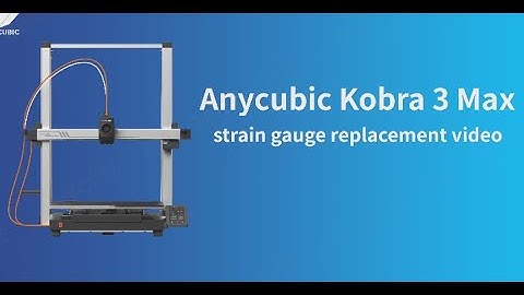 K3 Max Strain Gauge Replacement Video