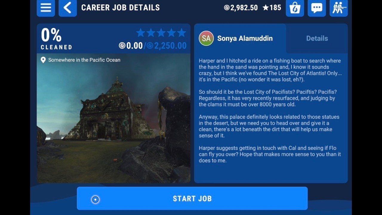 PowerWash Simulator Apple Arcade cleaning the lost city Palace Final stage