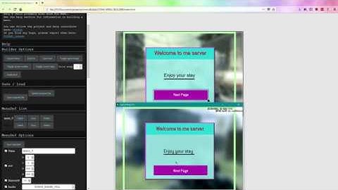 CoD4 Menu Builder demonstration