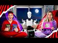 NOITE DO PIJAMA COM O ROBÔ HUMANOIDE DE R$200.000! *Deu ruim?!