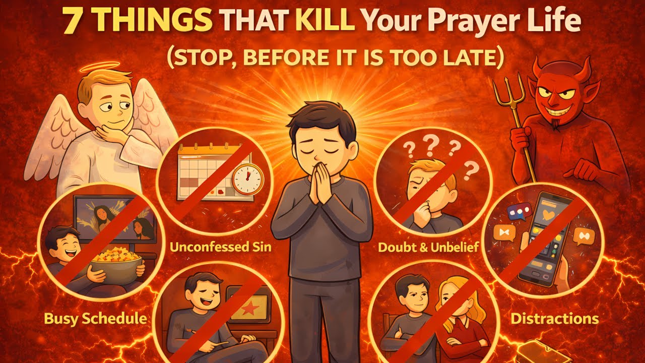“7 Things That Kill Your Prayer Life” (STOP, BEFORE IT IS TOO LATE)