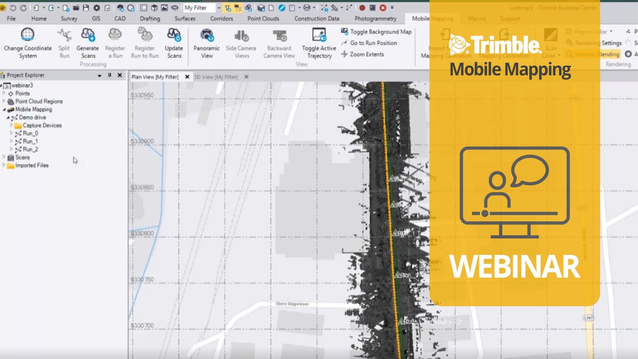 Webinar: What's new in TBC v5.20 Mobile Mapping Module - YouTube