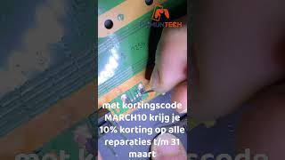 De Klant Heeft De Connector Van Het Moederbord Stuk Gemaakt, Die Gaan We Fixen.