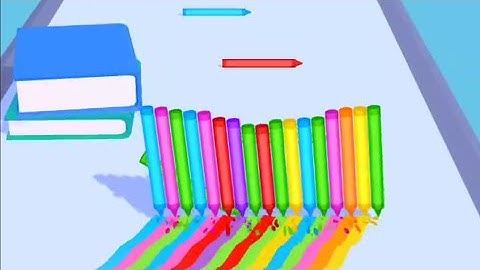 Pencil Rush 3D - Android, iOS Gameplay All Levels Part 1 Level 1-3