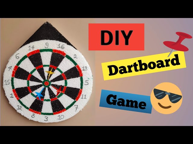 How To Set Up a Dartboard at Home - Mommy Kat and Kids