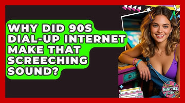 Why Did 90s Dial-up Internet Make That Screeching Sound? - I