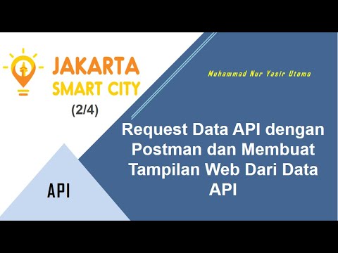 API Jakarta: Request Data dengan Postman dan Membuat Tampilan Web dari ...