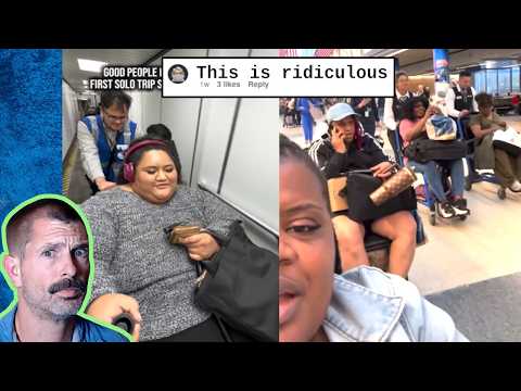 They Were Pushed Through the Airport… The Comments Went OFF