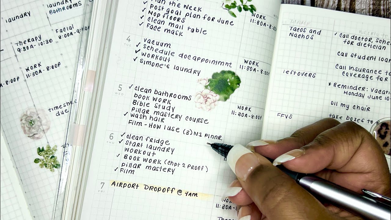 Планируйте вместе со мной | Ежедневник Sterling Ink N1 с вертикальным и горизонтальным расположен...